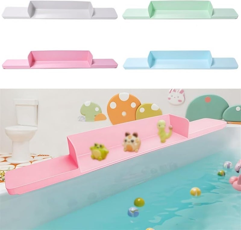 Green Silicone Bathtub Splash Guard Mat with Suction Cups for Water Spill Prevention - Image 4